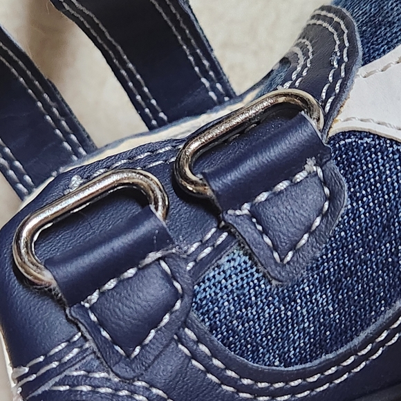 NWOT Geox B Each Respira sneakers  US Size 4.5  Color Navy - Picture 4 of 13